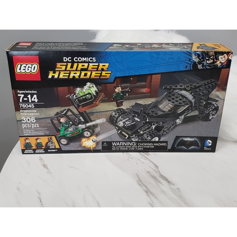 Sealed LEGO DC Comics Super Heroes: Kryptonite Interception 76045